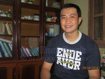 Anh Trần Văn Hiệp, 34 tuổi.